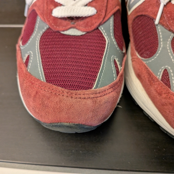New Balance 993 Burgundy-Size 12 - Picture 10 of 10